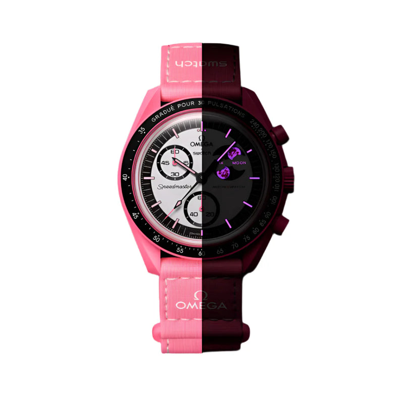 Swatch X Omega Moonswatch Mission To The Pink Moonphase – US Swatch X Omega Moonswatch Mission To The Pink Moonphase – US