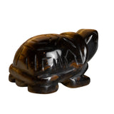Tiger Eye Turtle 2" Natural Gemstone Carving