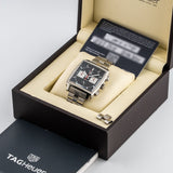 Monaco Stainless Steel Black Dial 39mm Automatic - CBL2113