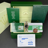 Rolex Lady-Datejust 26 Ref. 179171 (2009) – Stahl/Roségold, schwarzes Diamant-Zifferblatt