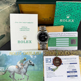 Rolex Datejust Ref. 16030 (1988) – 36 mm, Edelstahl, schwarzes Zifferblatt