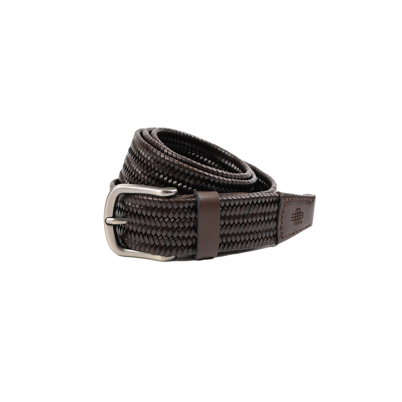 Braided Leather Belt