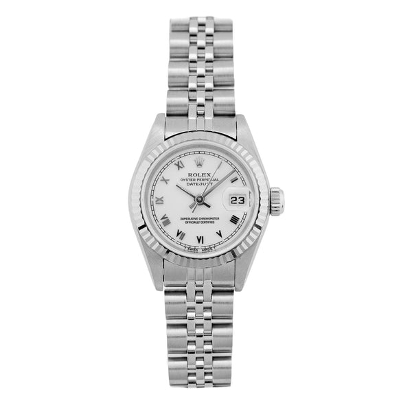 Lady Datejust 26mm White Roman Dial 1996 - 69174