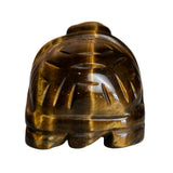 Tiger Eye Turtle 2" Natural Gemstone Carving