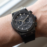 Hublot Classic Fusion Chronograph Black Magic, Service 2025, Ref. 541.CM.1771.RX, 12-2016, B+P