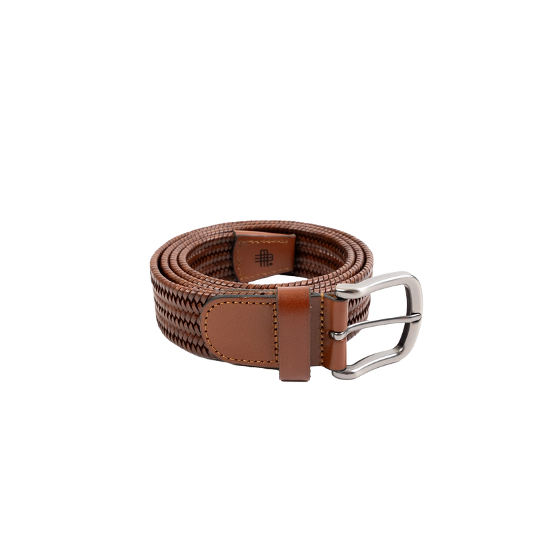 Braided Leather Belt