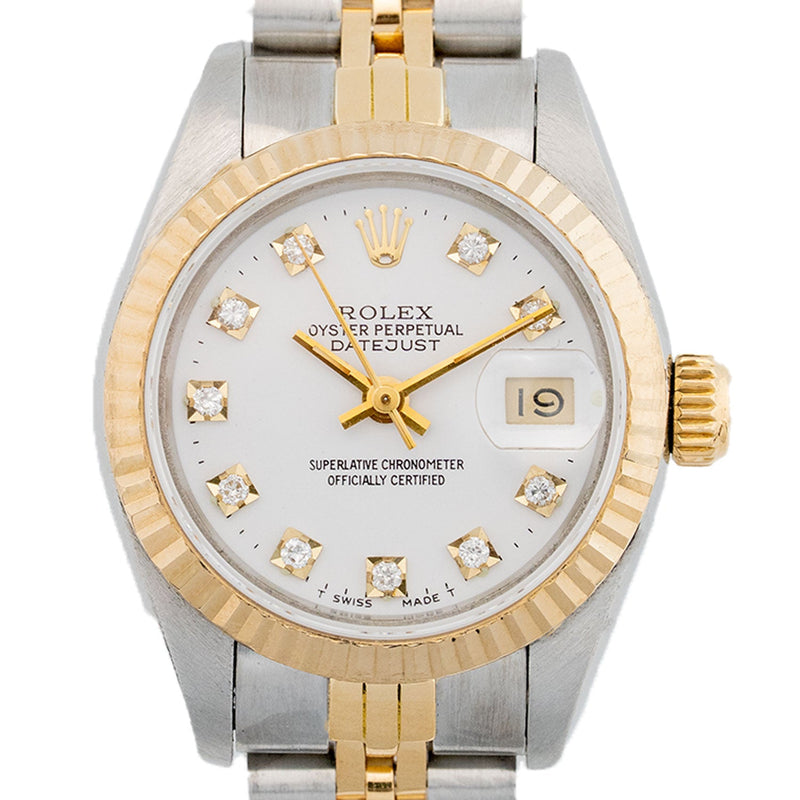 Lady Datejust 26mm White Diamond Dial 1984 - 69173