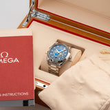 Seamaster Aqua Terra Worldtimer 43mm Blue Dial - 220.10.43.22.03.001