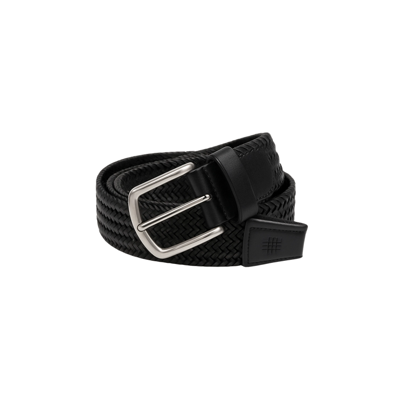 Braided Leather Belt
