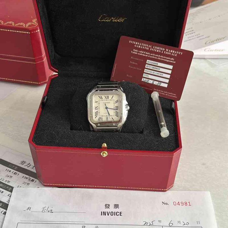Santos White Dial 2018 - WSSA0009