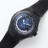 Girard-Perregaux Laureato Absolute Black 44 WW.TC, Ref. 81065-21-491-FH6A, titanium, B+P