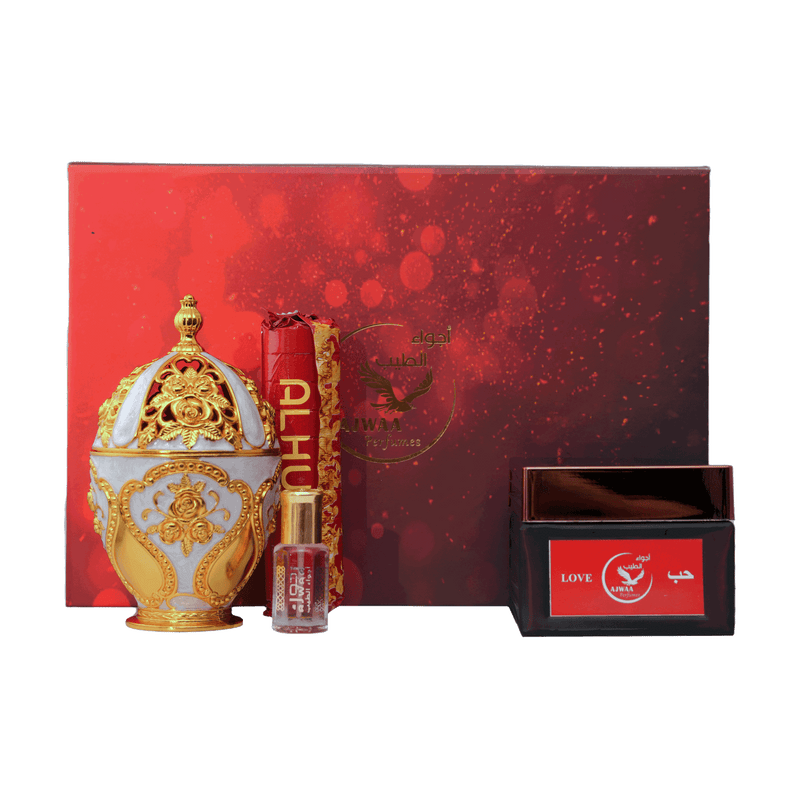 Parfumöl und Bakhoor Raumduft -Love