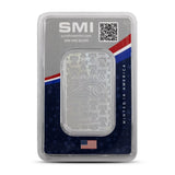 July 4, 1776 .999 Ag Colored (One-Sided) Ingot – 1 oz Silver Bar