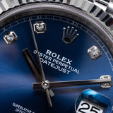 Datejust 41mm Blue Diamond Dial 2025 Jubilee - 126334