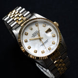 Datejust 36mm MOP Diamond Dial 1989 - 16233