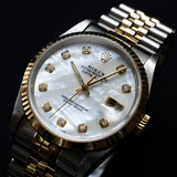 Datejust 36mm MOP Diamond Dial 1989 - 16233