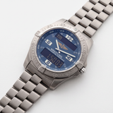 Breitling Aerospace Avantage, Titanium, Blue Dial, Ref. E7936210/C775, B+P
