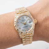 Lady Datejust 26mm Silver Diamond Dial 1993 - 69178