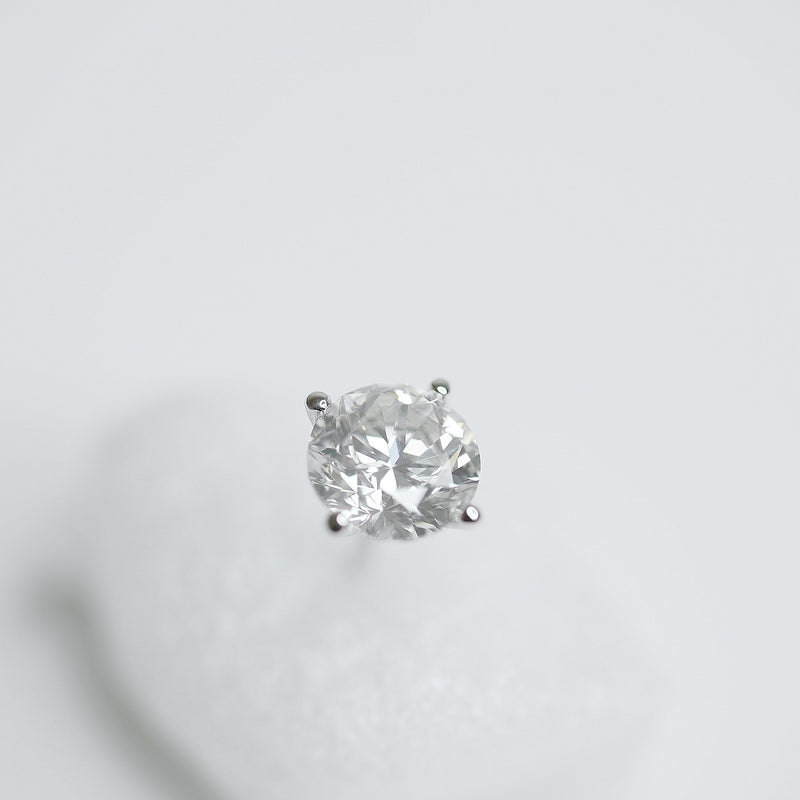 2.00ct  Diamond Earring +SI 2 Round Brilliant