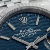 Datejust 36mm Blue Motif Dial 2022 Jubilee - 126234