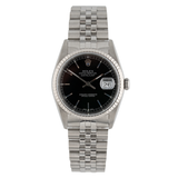 Datejust 36mm Black Dial 1991 - 16234