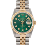 Datejust 36mm Green Diamond Dial 1984 - 16013