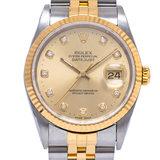 Datejust 36mm Champagne Diamond Dial 2004 - 16233