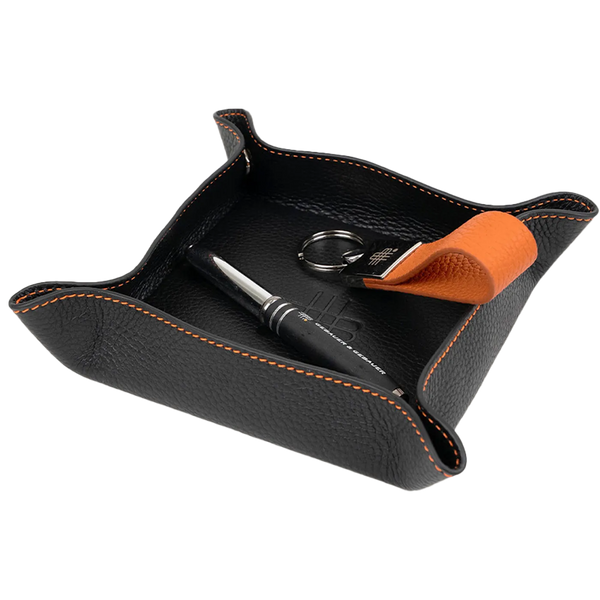 Leather Tray - Black
