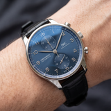 IWC Portugieser Chronograph Ref. IW371606 – Blaues Zifferblatt, Automatik, 41 mm