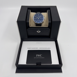 IWC Portugieser Chronograph Ref. IW371606 – Blaues Zifferblatt, Automatik, 41 mm