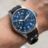 IWC Große Fliegeruhr Pilot’s Watch, 150 Jahre Edition, Jahreskalender, Ref. IW502708, B+P