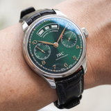 IWC Portugieser Annual Calendar, Limited Edition, Green Dial, Ref. IW503510, B+P