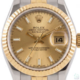Lady Datejust 26mm Golden Dial Full Set 2010 Jubilee - 179173