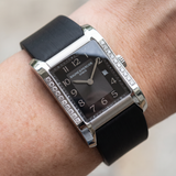 Baume & Mercier Hampton Rectangle Ladies Diamonds, 2022, M0A10022