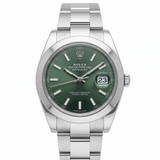 Rolex Datejust 41 M126300‑0025 – Grün Ombré, Edelstahl (41 mm)