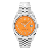 Datejust 41mm Orange Arabic Dial 2021 Jubilee - 126344