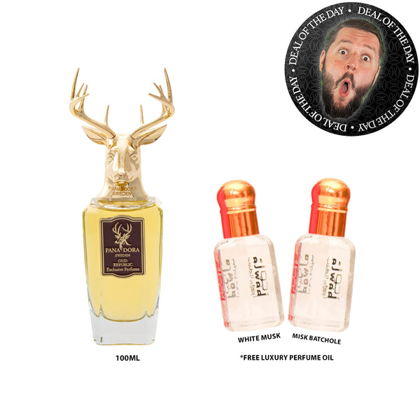 WEEKEND DEAL | Oud Republic + Free Luxury Perfume Oil (White Musk / Misk Batchole)