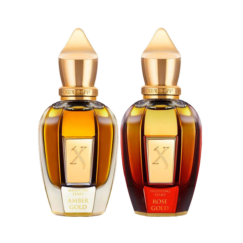 Shooting Stars - Set Amber Gold & Rose Gold