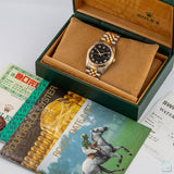 Datejust 36mm Black Roman Dial 1991 - 16233