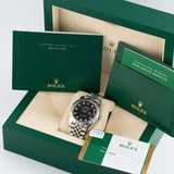 Datejust 41mm Black Dial 2018 Jubilee - 126334