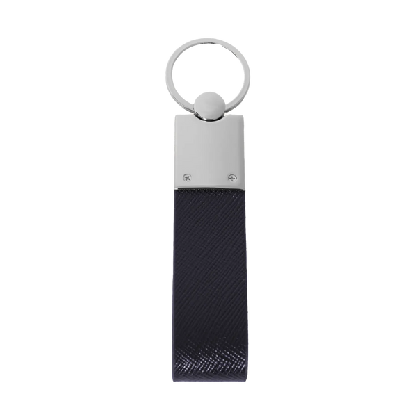 THE „SECRET“ KEYRING - SAFFIANO NAVY