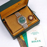 Datejust 36mm Malachite Diamond Dial - 16014