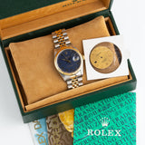 Datejust 36mm Black Diamond Dial 1989 - 16233