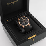 Code 11.59 Chronograph Rose Gold Ceramic Automatic Black Dial - 26393NR.OO.A002KB.02