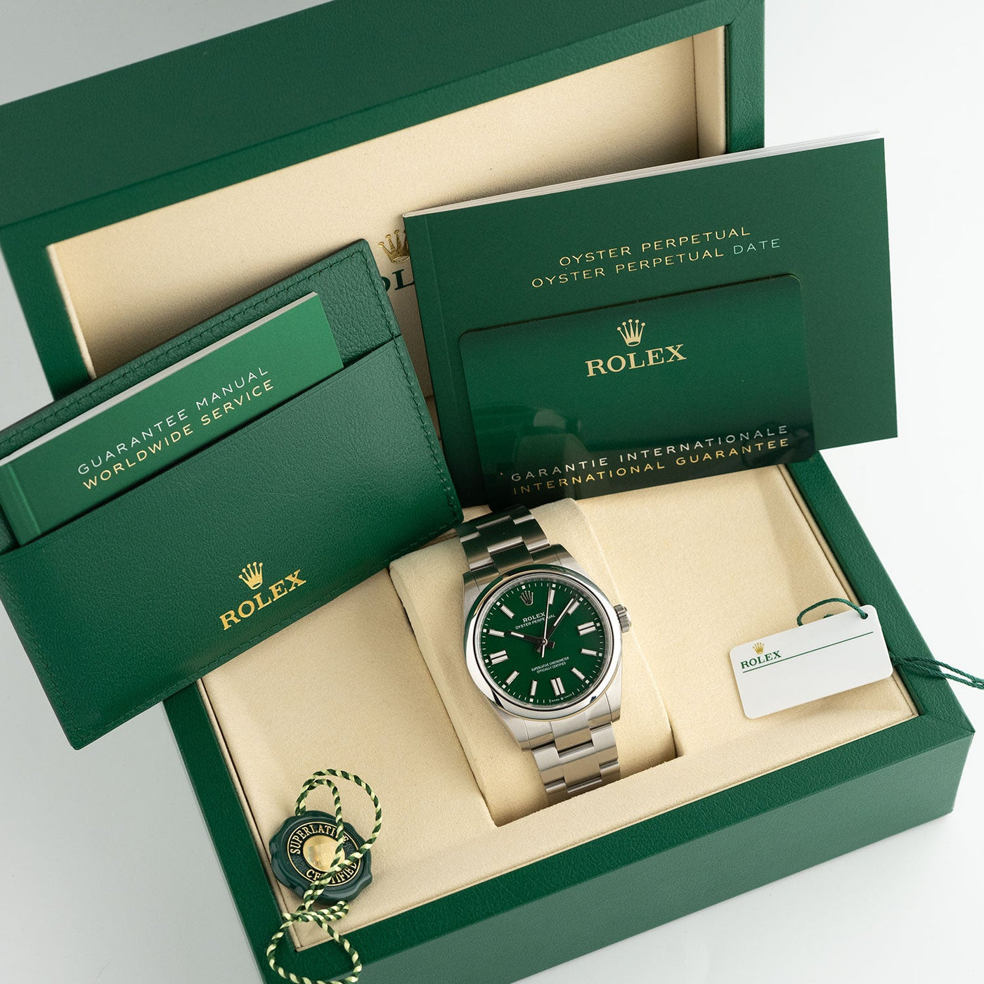 Oyster Perpetual 41mm Green Dial Unworn 2026 - 134300