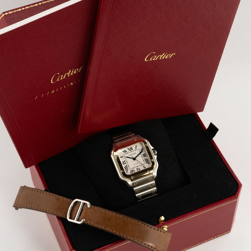 Santos 35mm White Dial 2018 - W2SA0007
