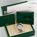 Datejust 41mm White Dial Unworn 2026 Jubilee - 126334