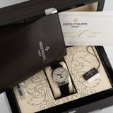 Grand Complications Engraved Perpetual Calendar White Gold Silver Opaline Dial 2022 -  5160/500G-001