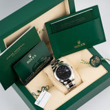 Datejust 41mm Black Dial 2024 Oyster Full Set - 126300