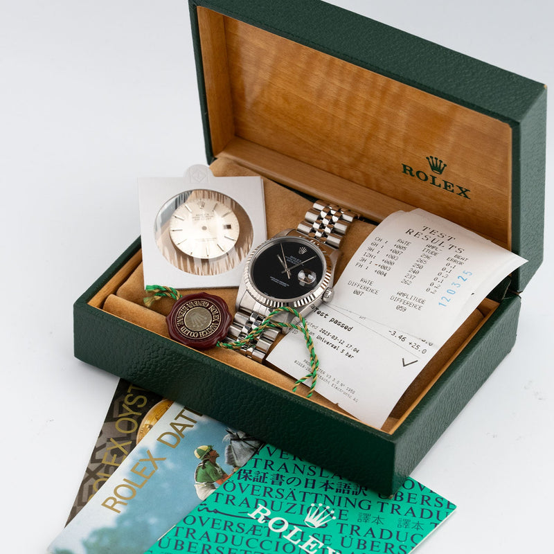 Datejust 36mm Onyx Dial 1988 - 16234